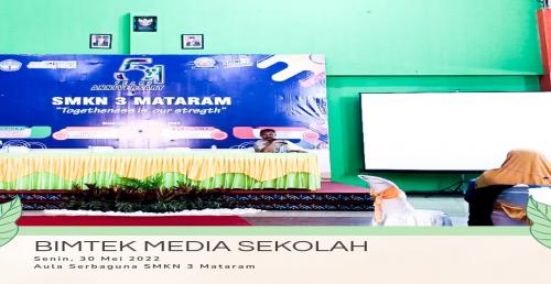 SMKN 2 Mataram Ikuti Bimtek Media Sekolah se-NTB